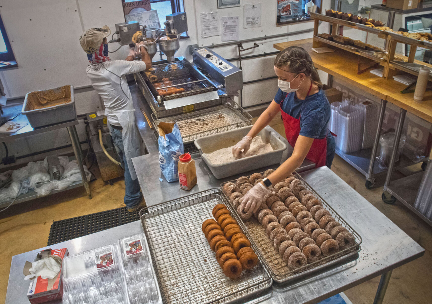 Doughnuts, cider preserve tradition at Massena orchard